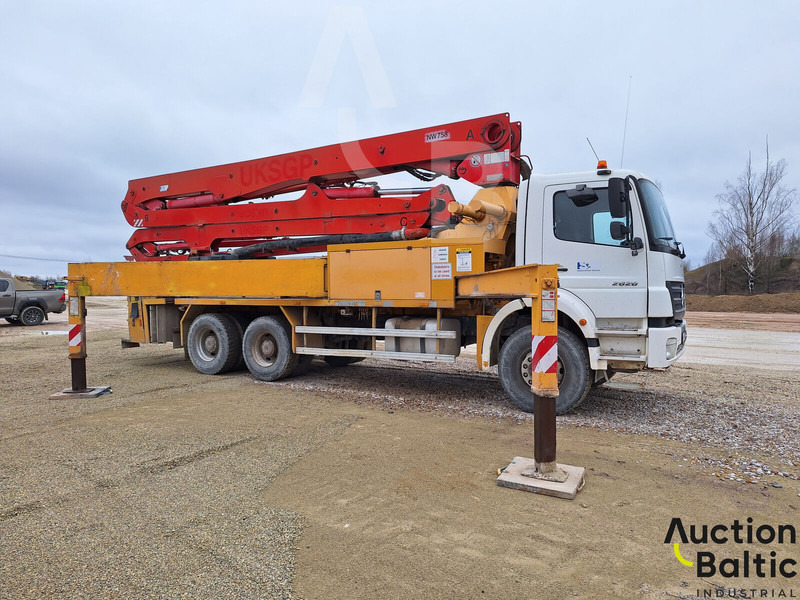 Mercedes-Benz Axor 2628 - Stacionarus betono siurblys: foto 2 Mercedes-Benz Axor 2628 - Stacionarus betono siurblys: foto 2