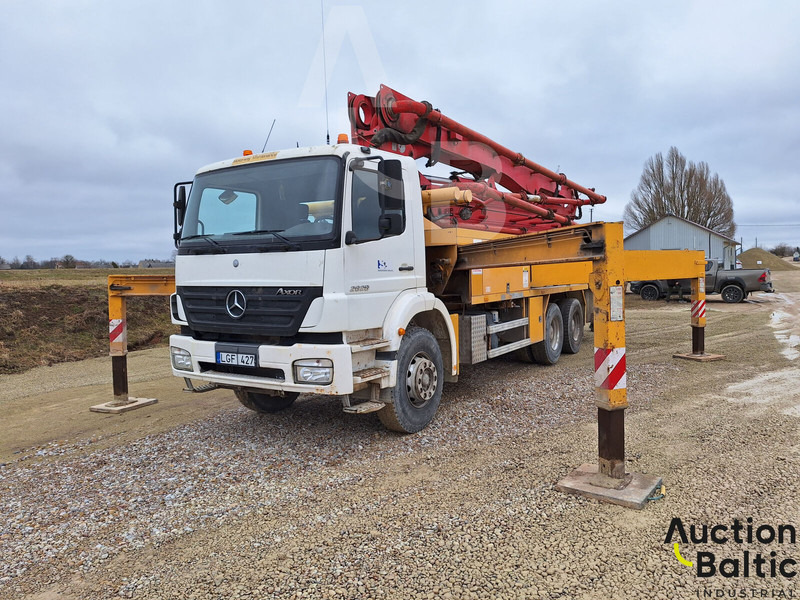 Mercedes-Benz Axor 2628 - Stacionarus betono siurblys: foto 1 Mercedes-Benz Axor 2628 - Stacionarus betono siurblys: foto 1