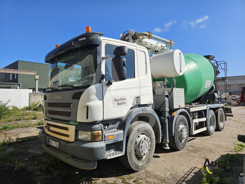 Scania P 420 - Stacionarus betono siurblys: foto 1 Scania P 420 - Stacionarus betono siurblys: foto 1