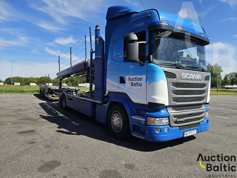 Scania R 450 - Autovežis sunkvežimis: foto 2 Scania R 450 - Autovežis sunkvežimis: foto 2