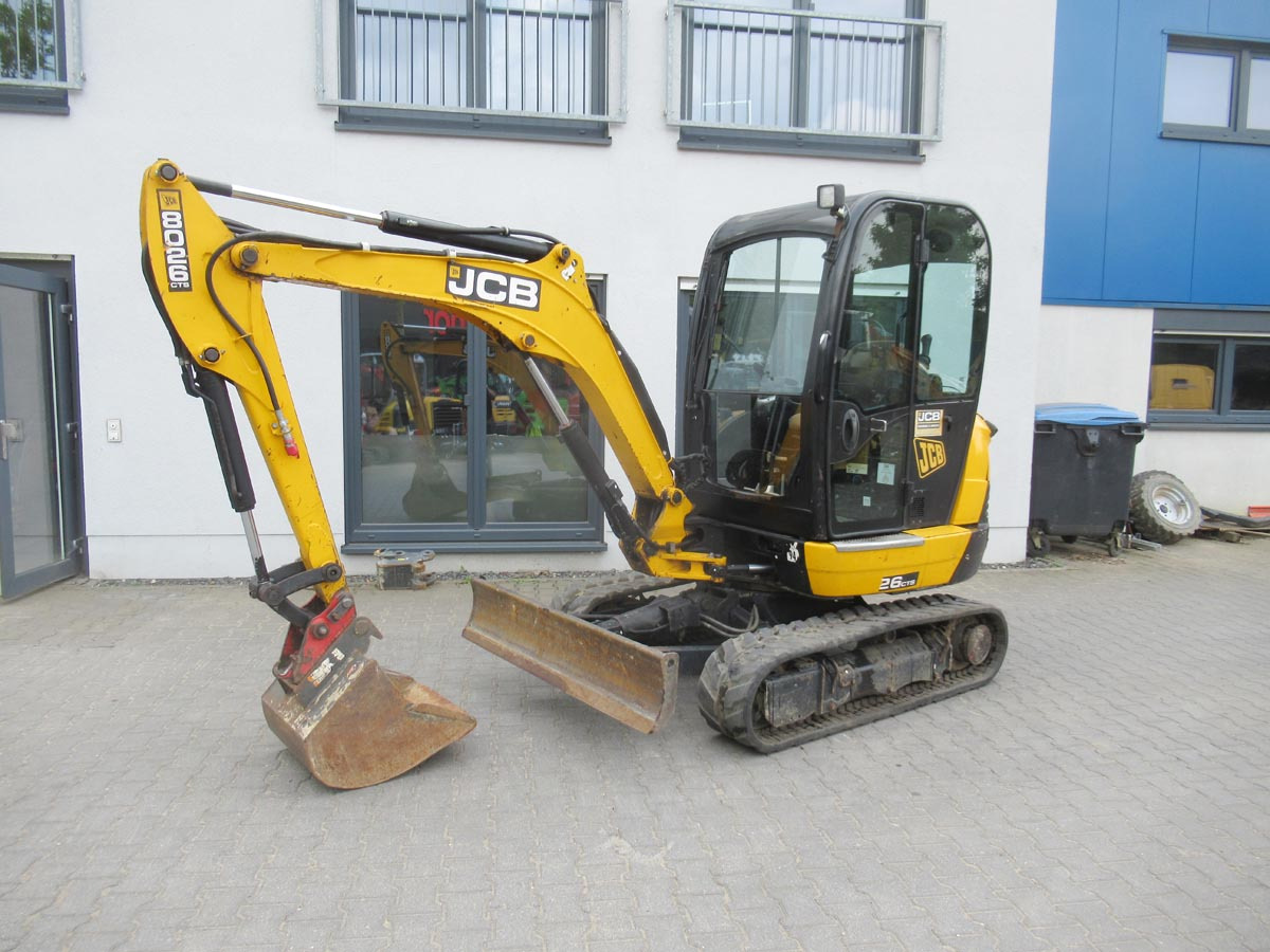 JCB 8026CTS - Mini ekskavatorius: foto 1 JCB 8026CTS - Mini ekskavatorius: foto 1