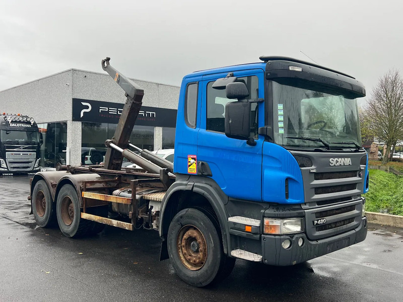Scania P420 Belgian truck**205.000km**Retarder full steel** - Hook-lift sunkvežimis: foto 2 Scania P420 Belgian truck**205.000km**Retarder full steel** - Hook-lift sunkvežimis: foto 2