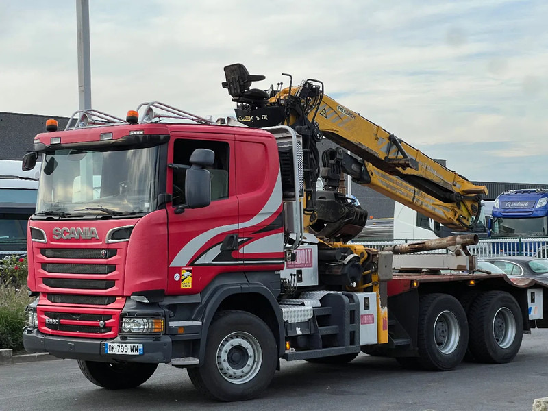 Scania R580 6x4 full steel*3pedal opticruise*R580 V8* - Miškovežis: foto 4 Scania R580 6x4 full steel*3pedal opticruise*R580 V8* - Miškovežis: foto 4