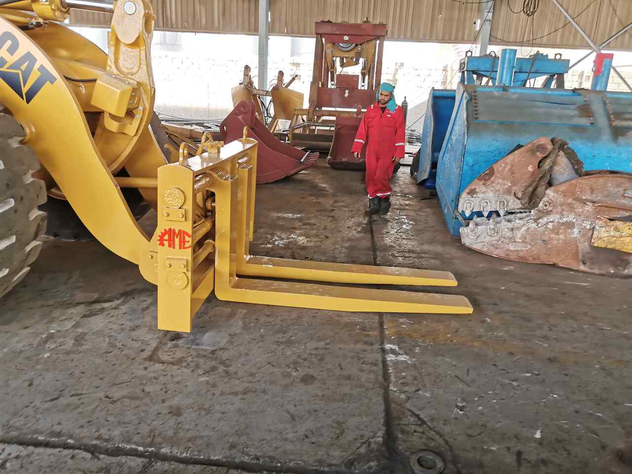 AME Hydraulic Pallet Fork - Šakės - Ratinis krautuvas: foto 3 AME Hydraulic Pallet Fork - Šakės - Ratinis krautuvas: foto 3