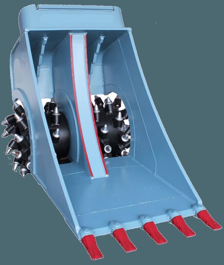 AME Double Drum Cutter Bucket - Padargas - Ekskavatorius: foto 3 AME Double Drum Cutter Bucket - Padargas - Ekskavatorius: foto 3