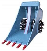 AME Double Drum Cutter Bucket - Padargas - Ekskavatorius: foto 2 AME Double Drum Cutter Bucket - Padargas - Ekskavatorius: foto 2
