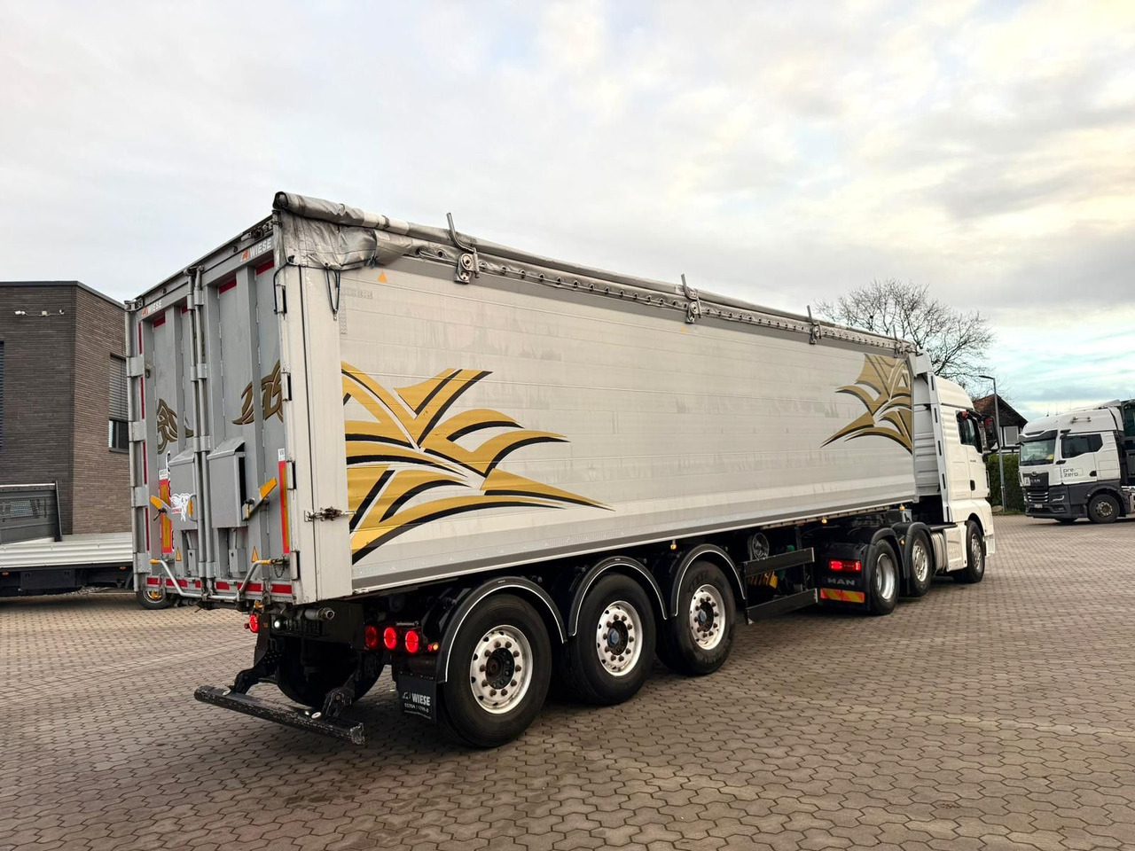 Benalu Bulkliner 95 Alu Kippmulde 51,5m³ - Savivartis puspriekabė: foto 4 Benalu Bulkliner 95 Alu Kippmulde 51,5m³ - Savivartis puspriekabė: foto 4