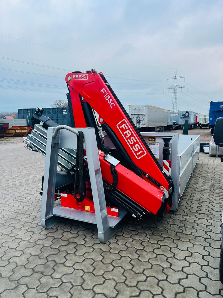 Užtraukiamas konteineris Container Krancontainer 6,5 m, Fassi Kran F135,: foto 7