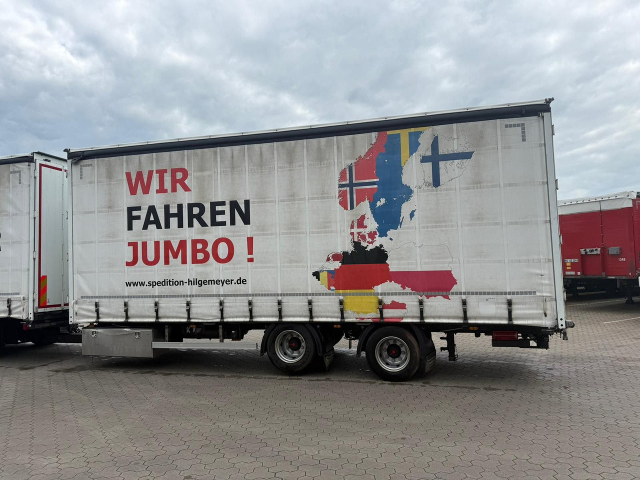 FBL Tandem Anhänger Volumen Inklusive LKW!! - Tentinė priekaba: foto 5 FBL Tandem Anhänger Volumen Inklusive LKW!! - Tentinė priekaba: foto 5