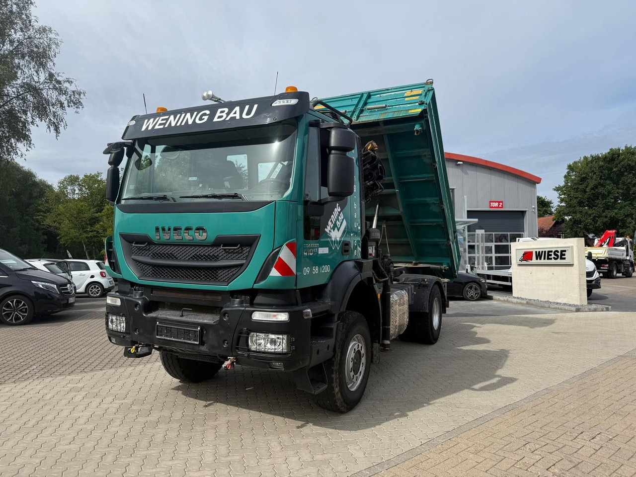Iveco AD190 T/W Trakker 410 4x4 Allrad Kran KipperHIAB - Savivartis sunkvežimis, Sunkvežimis su kranu: foto 4 Iveco AD190 T/W Trakker 410 4x4 Allrad Kran KipperHIAB - Savivartis sunkvežimis, Sunkvežimis su kranu: foto 4