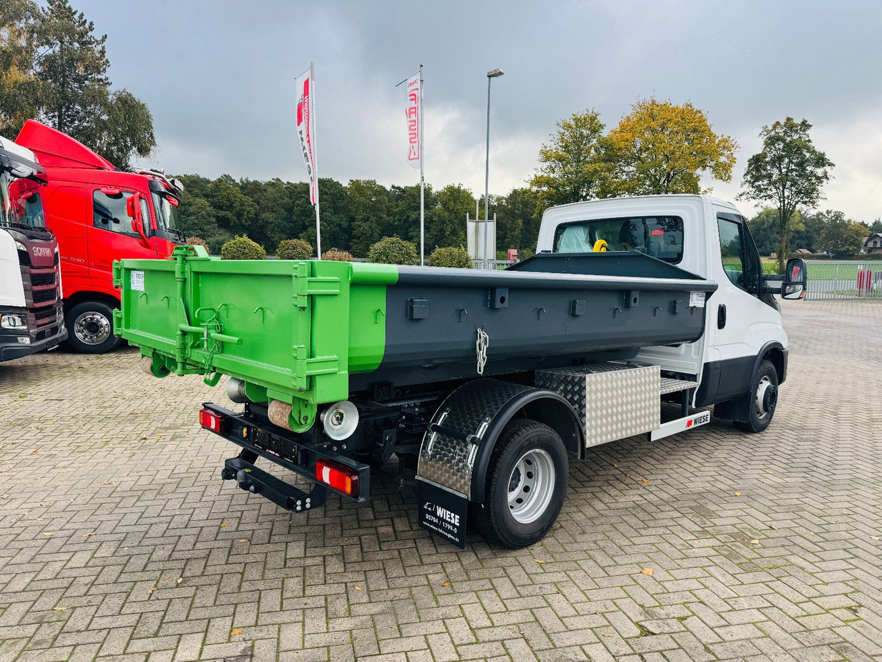 Iveco Daily 70C18H Hyva Abrollkipper - Hook-lift sunkvežimis: foto 3 Iveco Daily 70C18H Hyva Abrollkipper - Hook-lift sunkvežimis: foto 3