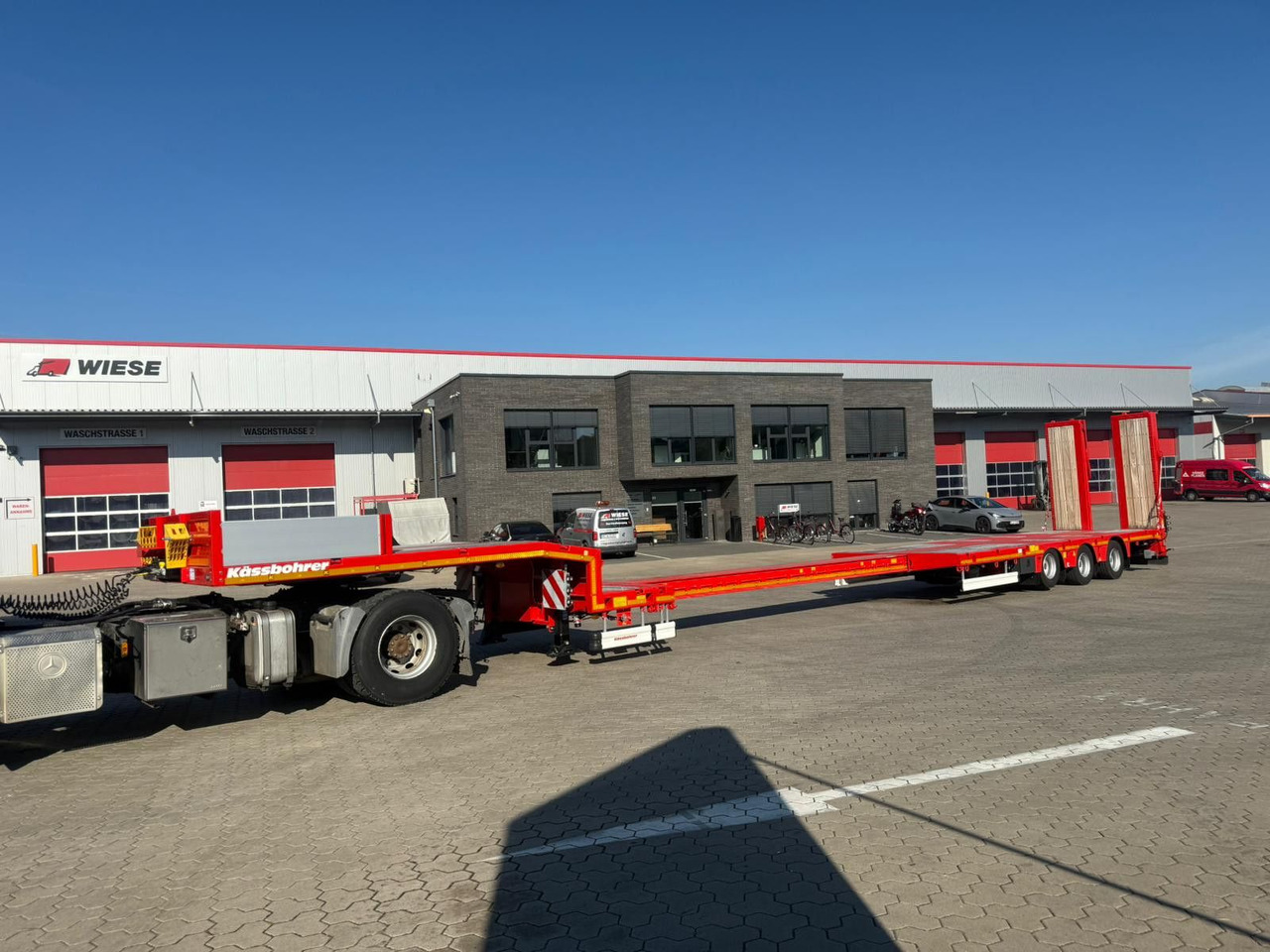 Kässbohrer K.SLA 3 / 1N-18/30 Ausziehbarer Tieflader - Žemo profilio platforma puspriekabė: foto 5 Kässbohrer K.SLA 3 / 1N-18/30 Ausziehbarer Tieflader - Žemo profilio platforma puspriekabė: foto 5