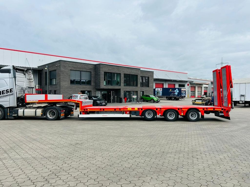 Kässbohrer SLS.HS Tieflader mit hydr. Schwanenhals - Žemo profilio platforma puspriekabė: foto 5 Kässbohrer SLS.HS Tieflader mit hydr. Schwanenhals - Žemo profilio platforma puspriekabė: foto 5