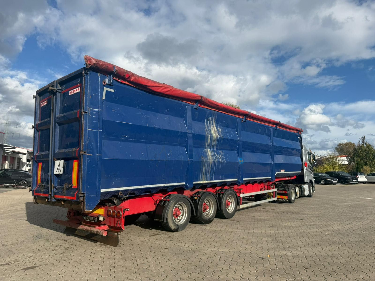 Kempf SKM 35/3 Großraummulde für Schrott 85m³ - Savivartis puspriekabė: foto 3 Kempf SKM 35/3 Großraummulde für Schrott 85m³ - Savivartis puspriekabė: foto 3