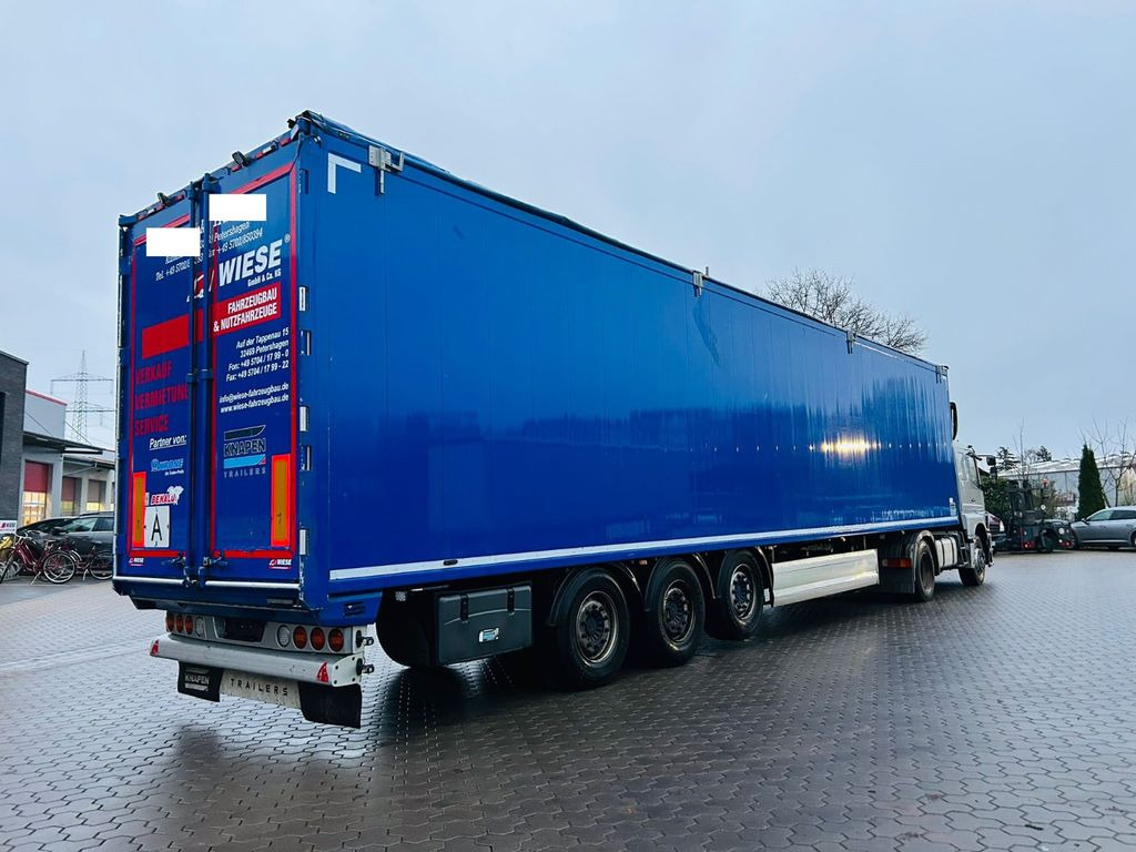 Su slankiojanciomis grindimis puspriekabė Knapen K100 Schubboden 92m³ 10 mm Boden Top: foto 1