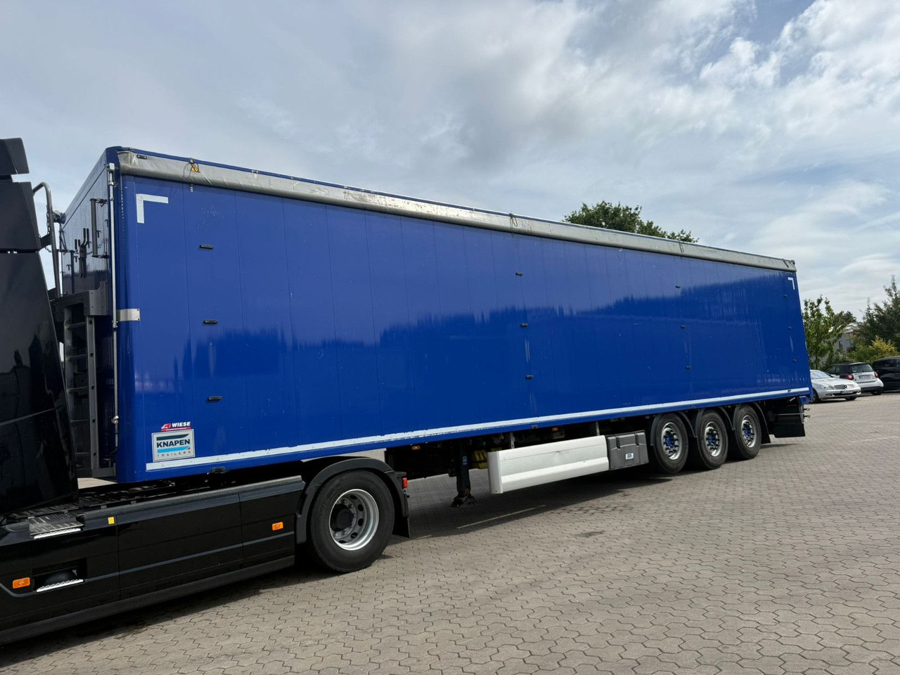 Knapen K100 Schubboden 92m³ 10mm Boden Guter Zustand - Su slankiojanciomis grindimis puspriekabė: foto 2 Knapen K100 Schubboden 92m³ 10mm Boden Guter Zustand - Su slankiojanciomis grindimis puspriekabė: foto 2