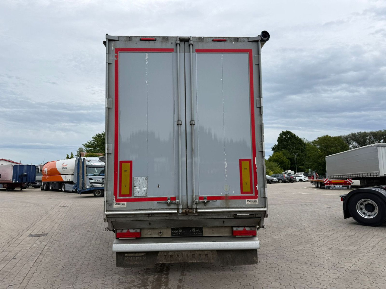 Knapen K100 Schubboden 92m³ HDI Boden ideal für Müll - Su slankiojanciomis grindimis puspriekabė: foto 5 Knapen K100 Schubboden 92m³ HDI Boden ideal für Müll - Su slankiojanciomis grindimis puspriekabė: foto 5