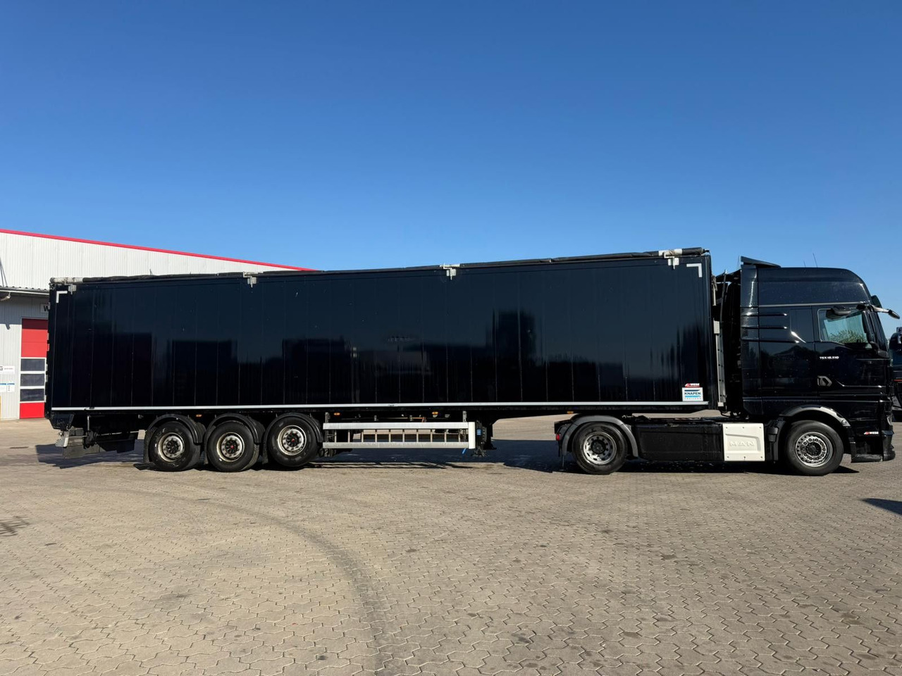 Knapen K502 Seitentüren Schubboden - Su slankiojanciomis grindimis puspriekabė: foto 2 Knapen K502 Seitentüren Schubboden - Su slankiojanciomis grindimis puspriekabė: foto 2