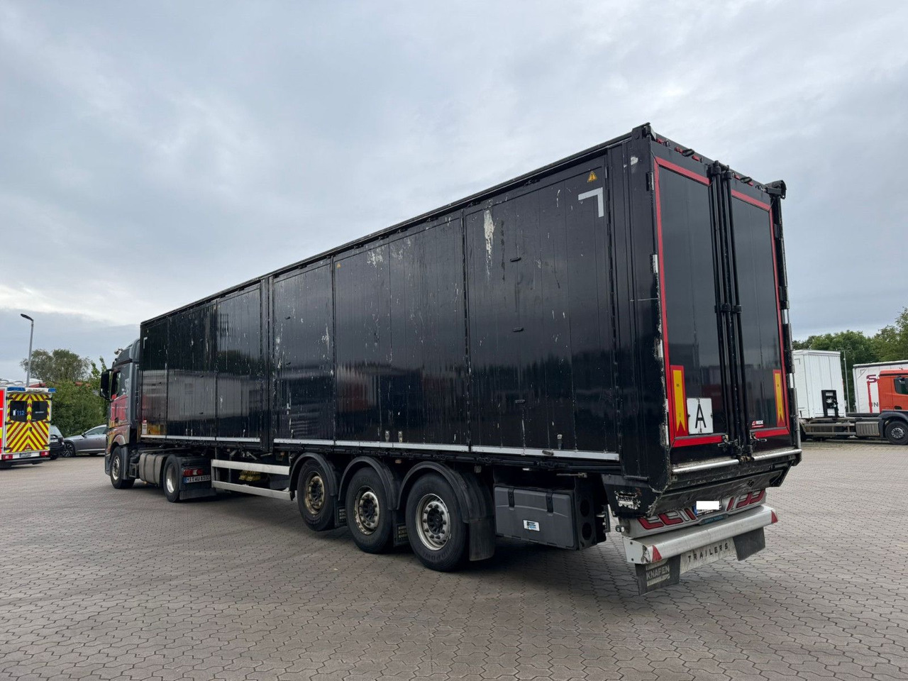 Knapen K502 Seitentüren Schubboden - Su slankiojanciomis grindimis puspriekabė: foto 4 Knapen K502 Seitentüren Schubboden - Su slankiojanciomis grindimis puspriekabė: foto 4