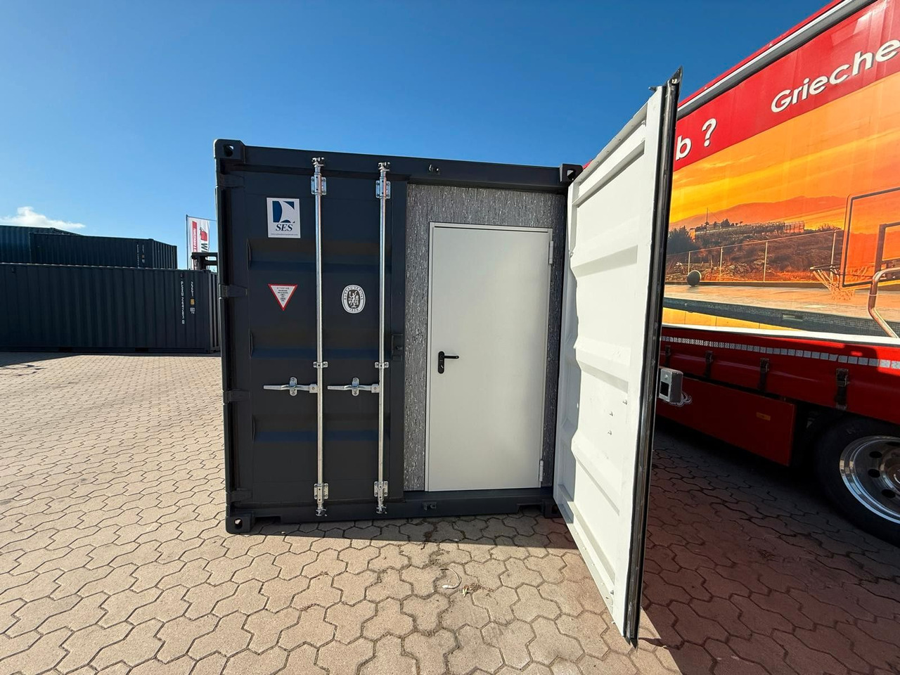 Kombicontainer Büro / Lager - Konteineris-vežimus/ Sukeisti kūną puspriekabė: foto 2 Kombicontainer Büro / Lager - Konteineris-vežimus/ Sukeisti kūną puspriekabė: foto 2