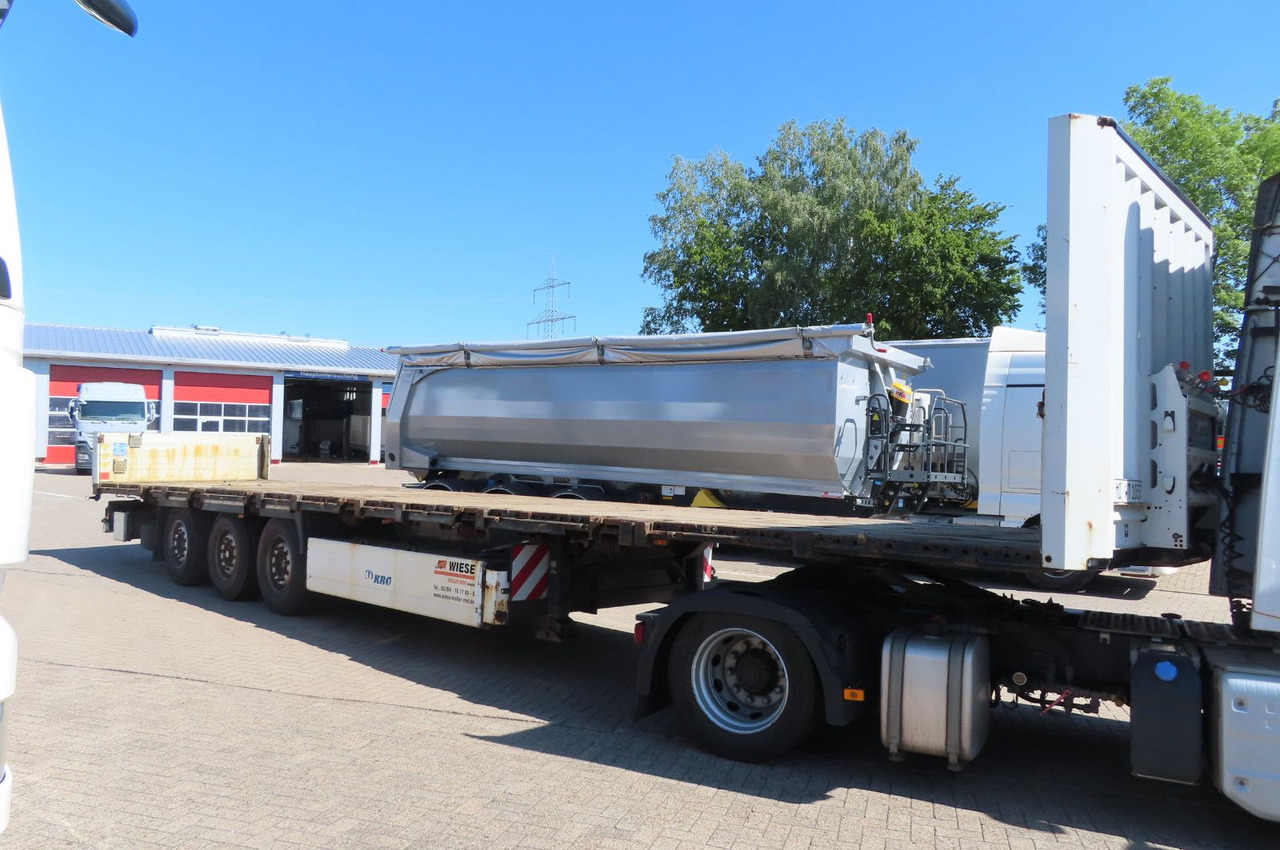 Krone Stahlmattenauflieger - Platforminė/ Bortinė puspriekabė: foto 1 Krone Stahlmattenauflieger - Platforminė/ Bortinė puspriekabė: foto 1