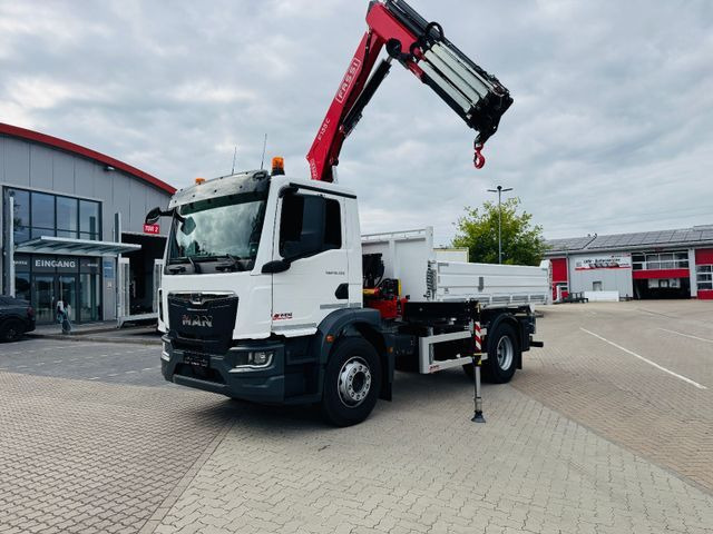 MAN 18.320 4x4 mit Fassi Ladekran Sofort Verfügbar - Savivartis sunkvežimis, Sunkvežimis su kranu: foto 3 MAN 18.320 4x4 mit Fassi Ladekran Sofort Verfügbar - Savivartis sunkvežimis, Sunkvežimis su kranu: foto 3