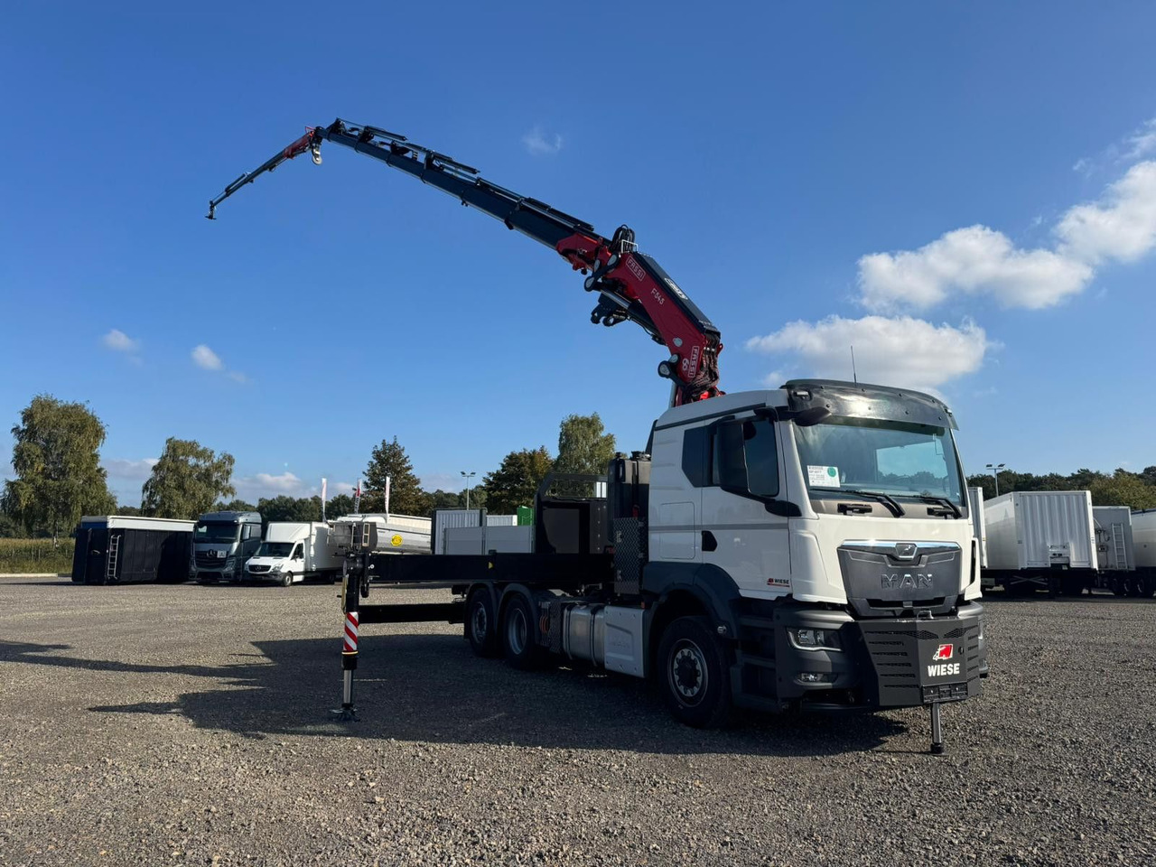 MAN 26.470 6x4-4 Hydrodrive Fassi Kran F545 Jib - Platforminis/ Bortinis sunkvežimis, Sunkvežimis su kranu: foto 3 MAN 26.470 6x4-4 Hydrodrive Fassi Kran F545 Jib - Platforminis/ Bortinis sunkvežimis, Sunkvežimis su kranu: foto 3