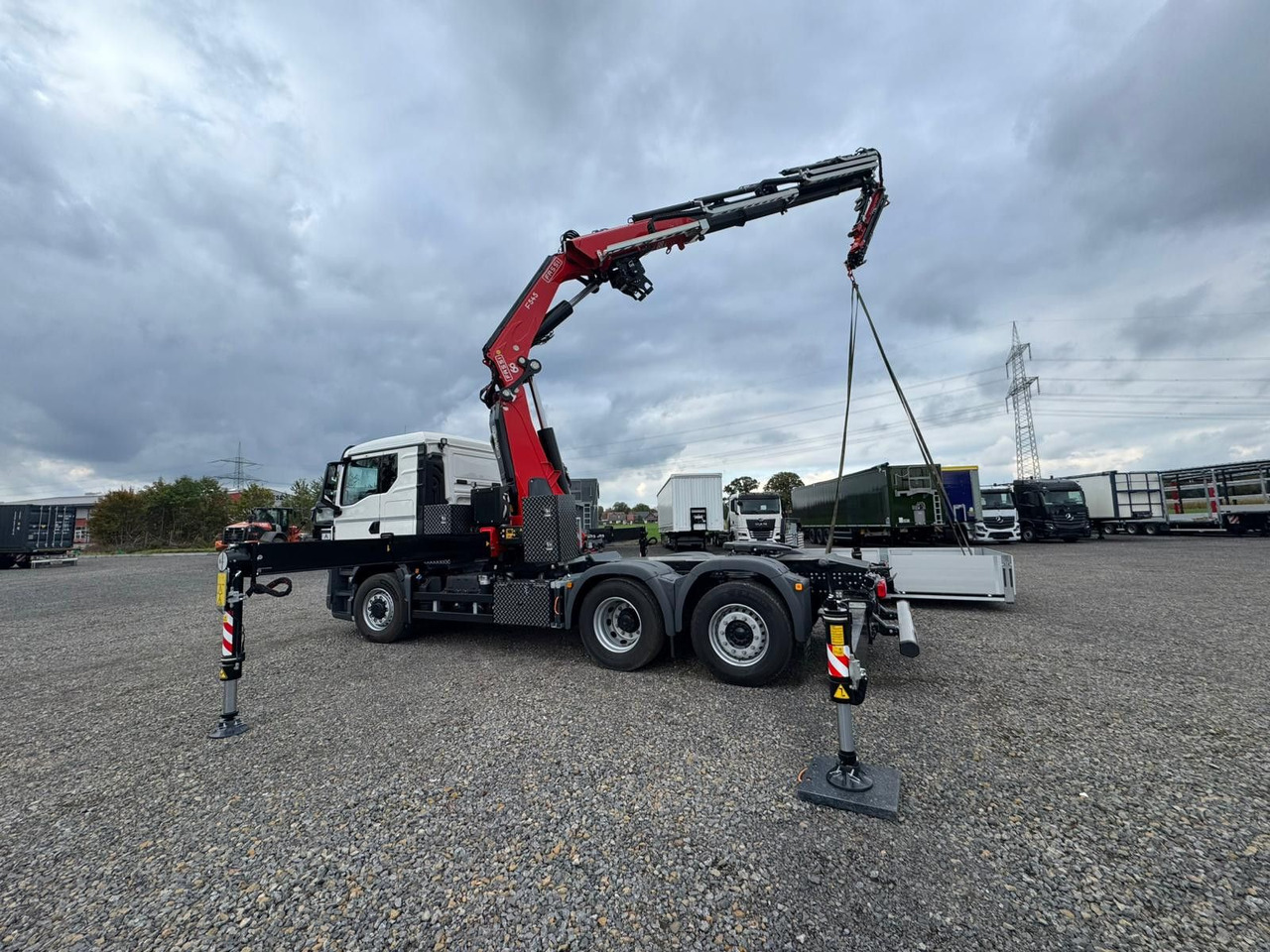 MAN 26.470 6x4-4 Hydrodrive Fassi Kran F545 Jib - Sunkvežimis su kranu: foto 2 MAN 26.470 6x4-4 Hydrodrive Fassi Kran F545 Jib - Sunkvežimis su kranu: foto 2