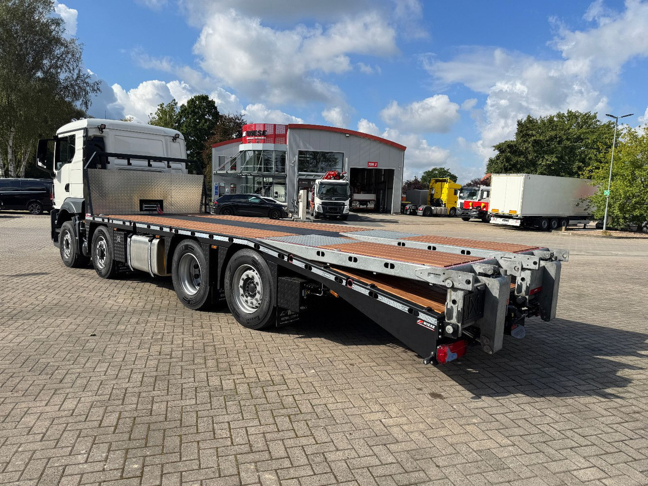 MAN 8x4 Maschinentransporter - Evakuatorius: foto 5 MAN 8x4 Maschinentransporter - Evakuatorius: foto 5