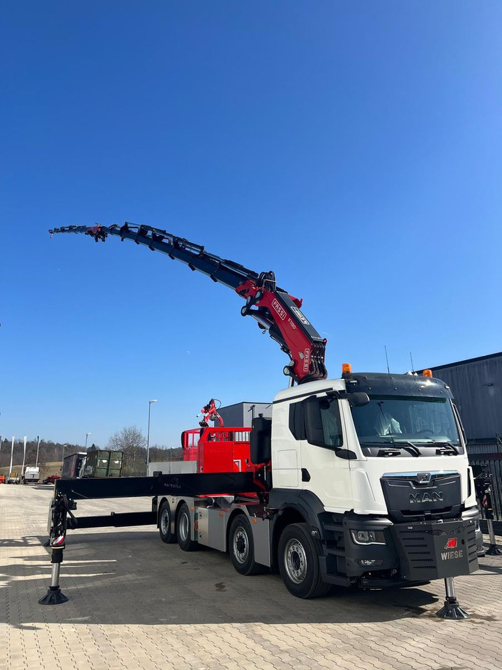 Sunkvežimis su kranu MAN 8x4 mit F1150RA.2.28 L616 Winde: foto 6