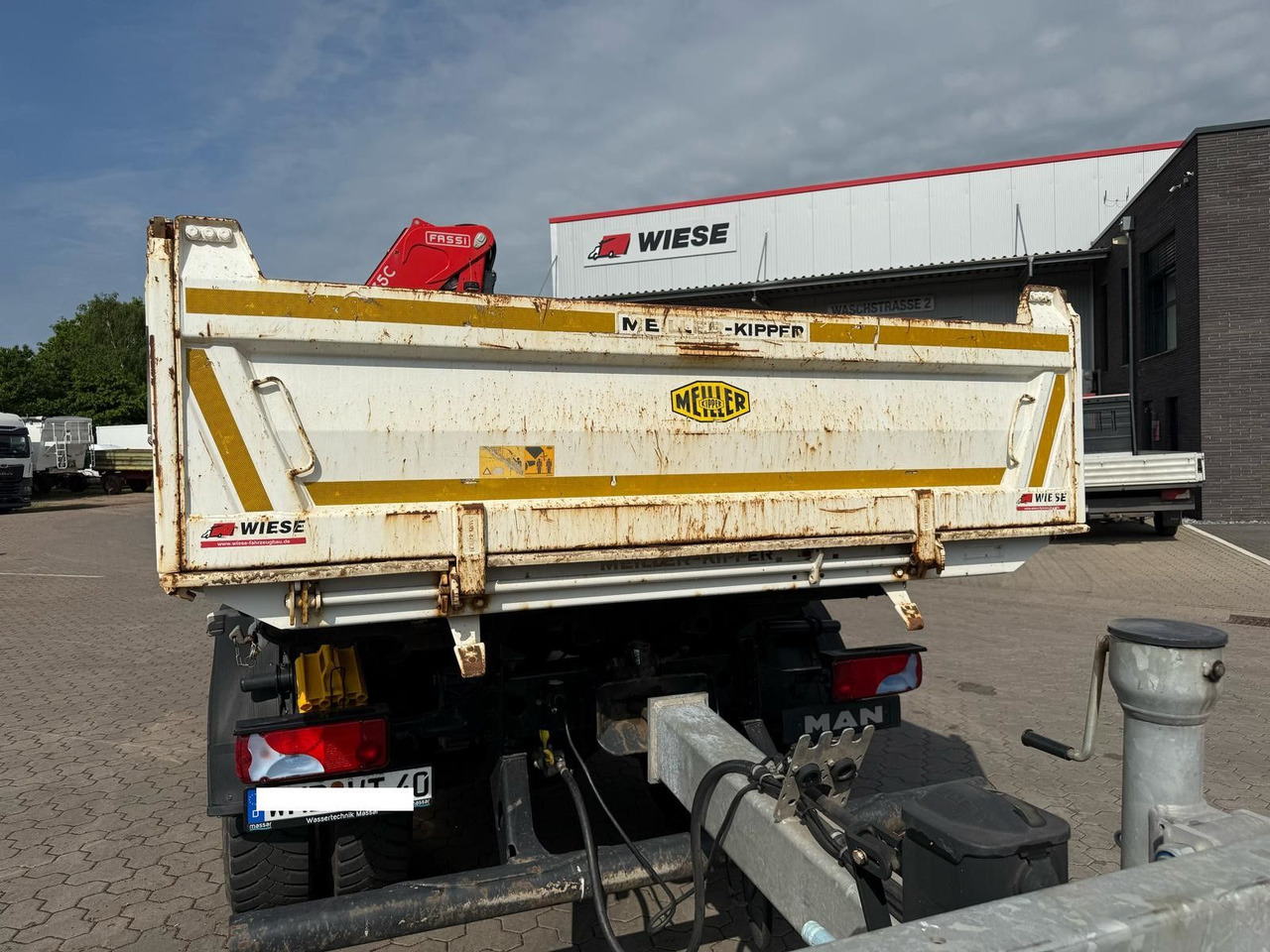 MAN TGM 18.320 4x2 BB mit Fassi F135 Kipper Kran - Savivartis sunkvežimis, Sunkvežimis su kranu: foto 5 MAN TGM 18.320 4x2 BB mit Fassi F135 Kipper Kran - Savivartis sunkvežimis, Sunkvežimis su kranu: foto 5