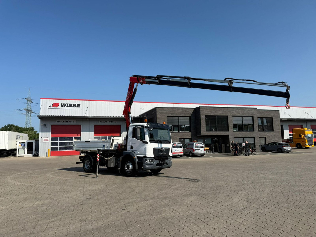 MAN TGM 18.320 4x2 BB mit Fassi F135 Kipper Kran - Savivartis sunkvežimis, Sunkvežimis su kranu: foto 2 MAN TGM 18.320 4x2 BB mit Fassi F135 Kipper Kran - Savivartis sunkvežimis, Sunkvežimis su kranu: foto 2