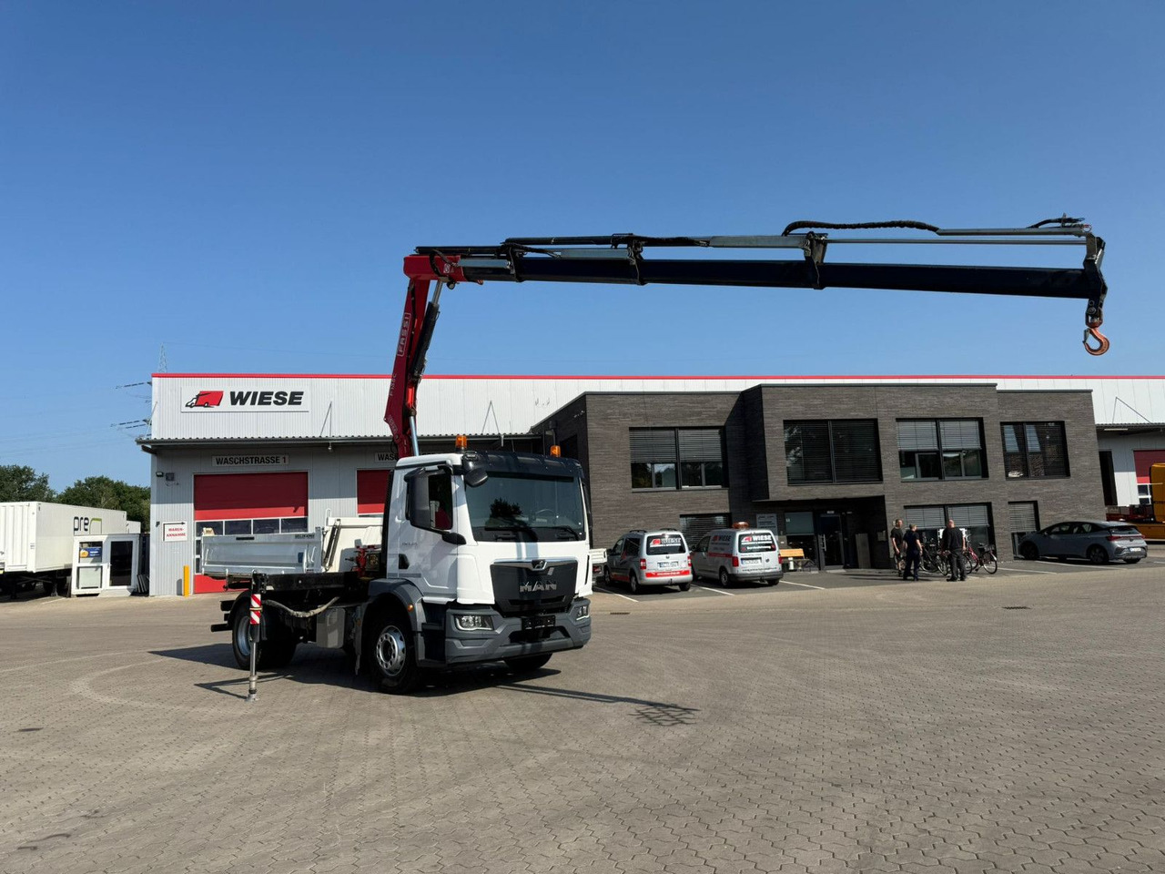 MAN TGM 18.320 4x2 BB mit Kran Fassi F135 Kipper - Savivartis sunkvežimis, Sunkvežimis su kranu: foto 5 MAN TGM 18.320 4x2 BB mit Kran Fassi F135 Kipper - Savivartis sunkvežimis, Sunkvežimis su kranu: foto 5