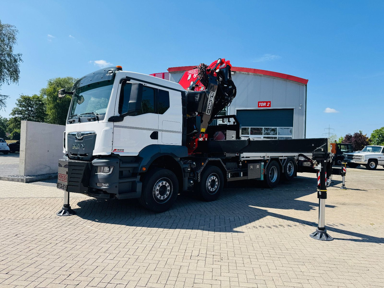 MAN TGS 32.510 mit F710 Frontkran sofort - Sunkvežimis su kranu: foto 3 MAN TGS 32.510 mit F710 Frontkran sofort - Sunkvežimis su kranu: foto 3