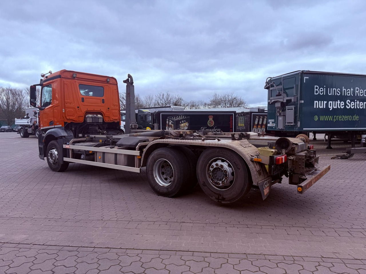 Mercedes-Benz Antos 2545 Abrollkipper Meiler2070 Kupplung Neu - Hook-lift sunkvežimis: foto 3 Mercedes-Benz Antos 2545 Abrollkipper Meiler2070 Kupplung Neu - Hook-lift sunkvežimis: foto 3