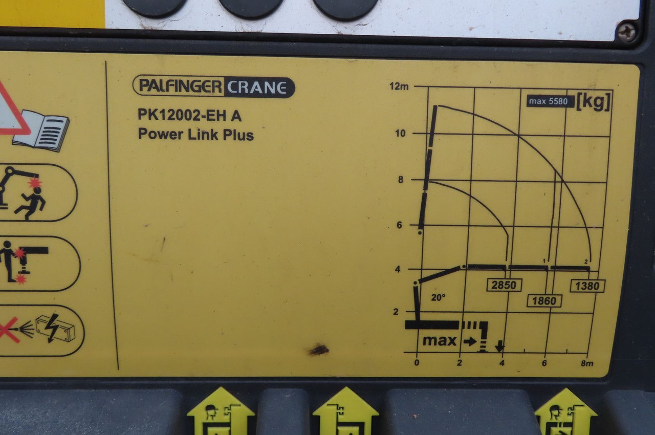 Mercedes-Benz Axor 1833 L - Glastransporter Kran Palfinger - Sunkvežimis su kranu: foto 4 Mercedes-Benz Axor 1833 L - Glastransporter Kran Palfinger - Sunkvežimis su kranu: foto 4