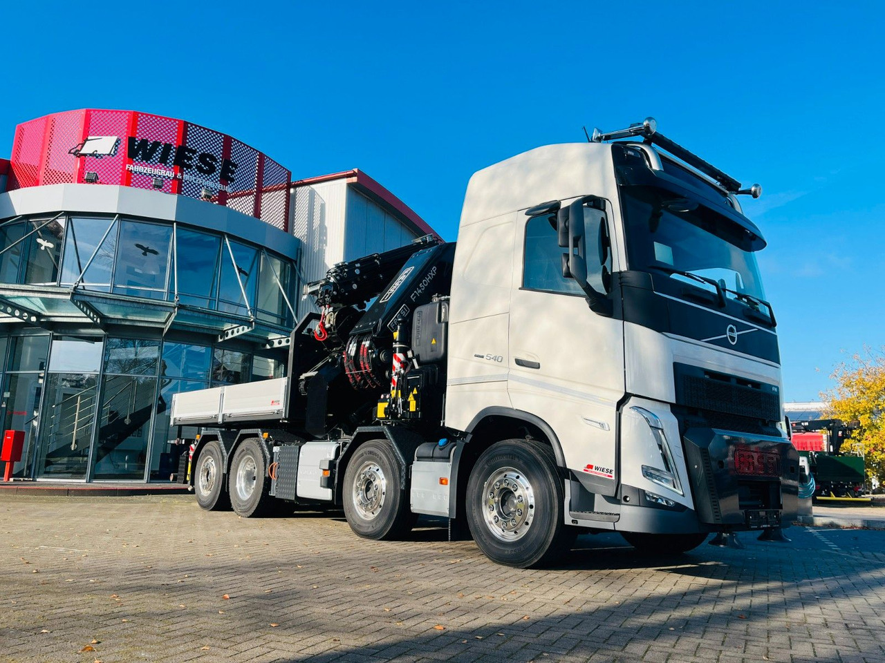 Volvo FH 540 SZM mit F1450 HXP Fly Jib + Winde - Sunkvežimis, Sunkvežimis su kranu: foto 2 Volvo FH 540 SZM mit F1450 HXP Fly Jib + Winde - Sunkvežimis, Sunkvežimis su kranu: foto 2
