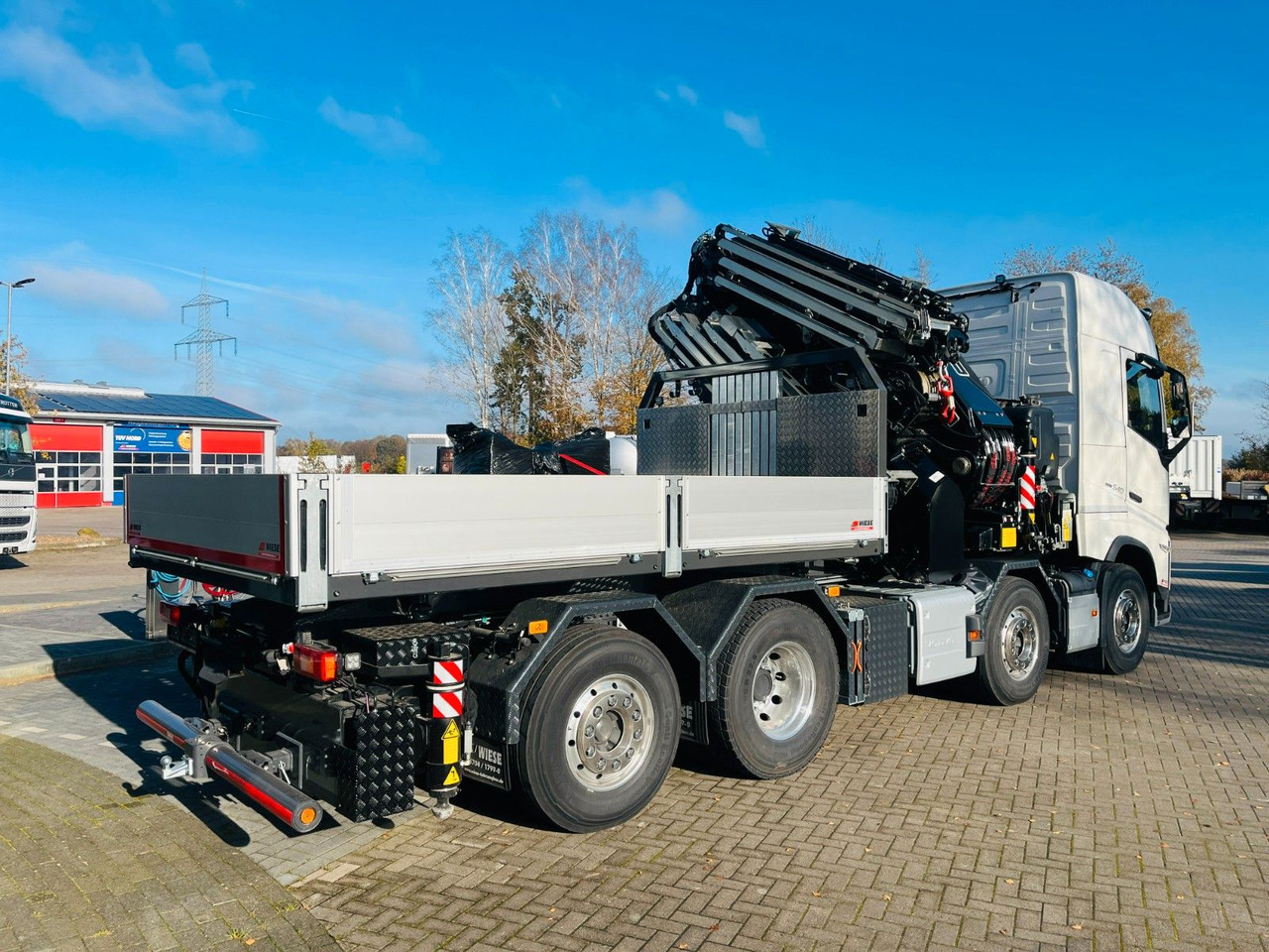 Volvo FH 540 SZM mit F1450 HXP Fly Jib + Winde - Platforminis/ Bortinis sunkvežimis, Sunkvežimis su kranu: foto 3 Volvo FH 540 SZM mit F1450 HXP Fly Jib + Winde - Platforminis/ Bortinis sunkvežimis, Sunkvežimis su kranu: foto 3