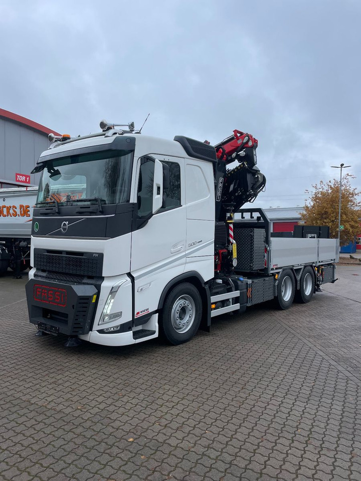 Volvo FH500 6x4 Fassi F545RA 2.27 mit Jib und Winde - Sunkvežimis su kranu: foto 5 Volvo FH500 6x4 Fassi F545RA 2.27 mit Jib und Winde - Sunkvežimis su kranu: foto 5