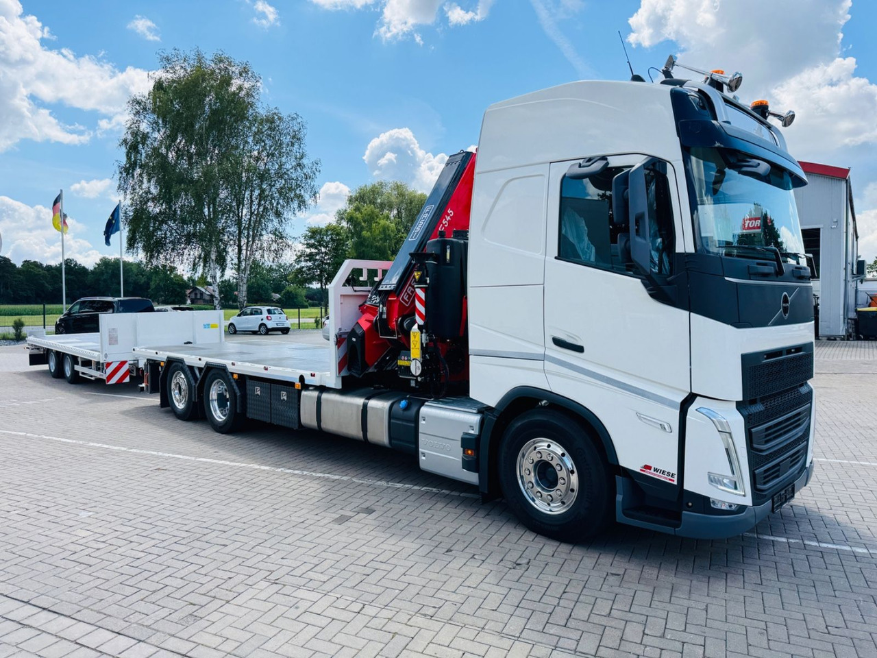 Sunkvežimis su kranu Volvo FH540 6x2 Containerpritsche mit F545RA.2.26: foto 10