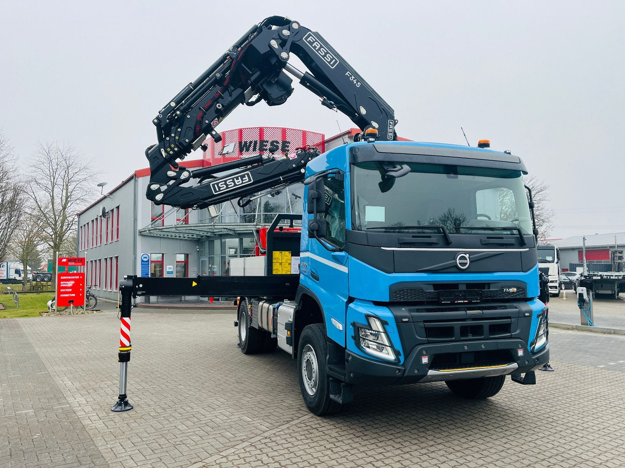Volvo FMX 500 inkl. F345RB.2.24 & L324 +V20 & Korb - Sunkvežimis su kranu: foto 5 Volvo FMX 500 inkl. F345RB.2.24 & L324 +V20 & Korb - Sunkvežimis su kranu: foto 5