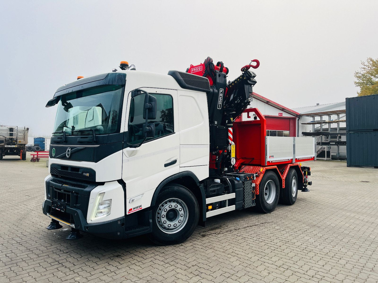 Volvo FMX 540 6x2 mit F545RA.2.28 - Platforminis/ Bortinis sunkvežimis, Sunkvežimis su kranu: foto 3 Volvo FMX 540 6x2 mit F545RA.2.28 - Platforminis/ Bortinis sunkvežimis, Sunkvežimis su kranu: foto 3