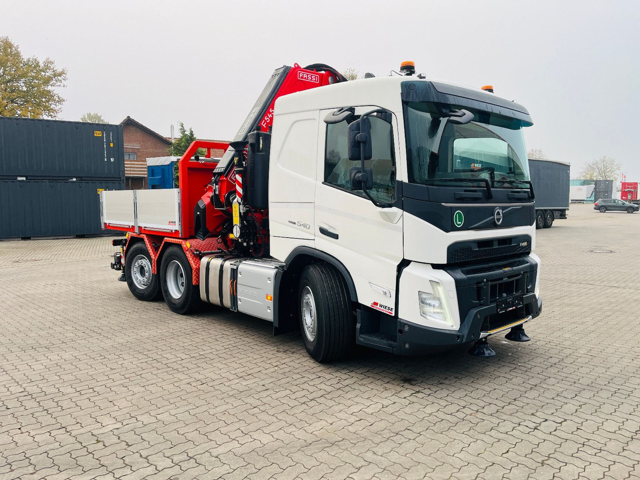 Volvo FMX 540 6x2 mit F545RA.2.28 - Platforminis/ Bortinis sunkvežimis, Sunkvežimis su kranu: foto 4 Volvo FMX 540 6x2 mit F545RA.2.28 - Platforminis/ Bortinis sunkvežimis, Sunkvežimis su kranu: foto 4