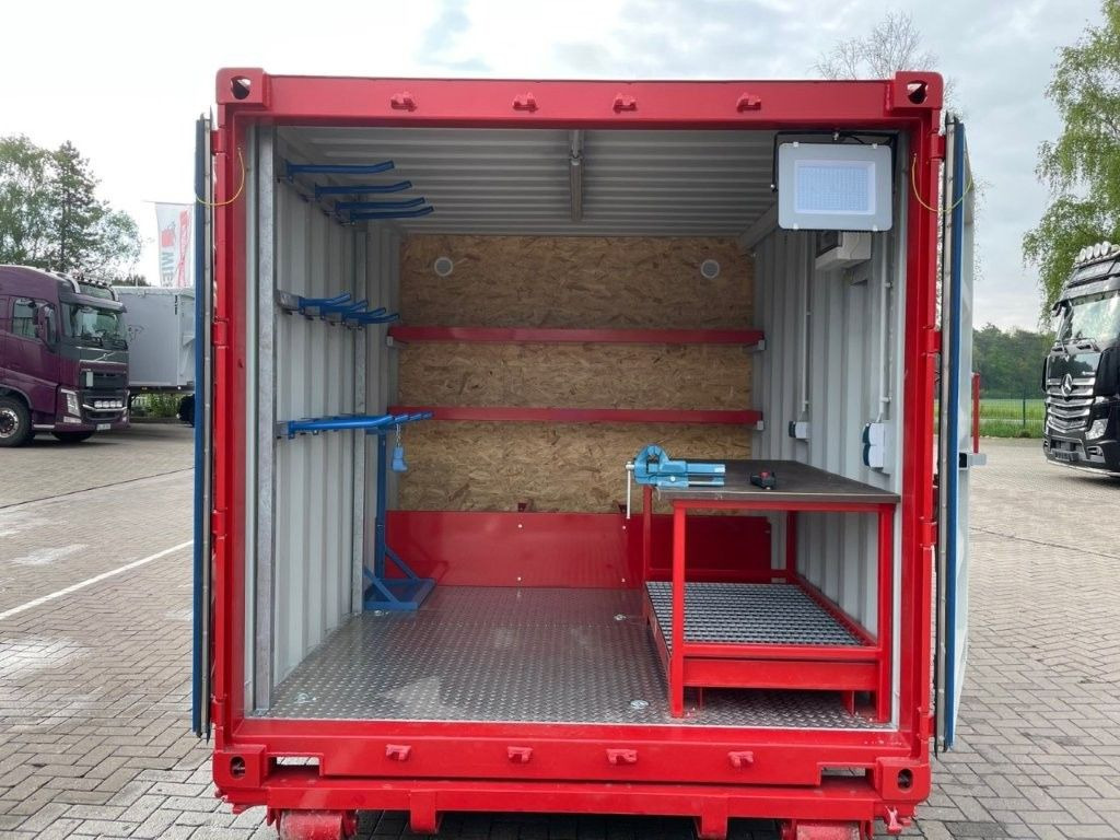 Wiese Abrollcontainer für Baustelle/Werkstatt/.. - Konteineris-vežimus/ Sukeisti kūną priekaba: foto 4 Wiese Abrollcontainer für Baustelle/Werkstatt/.. - Konteineris-vežimus/ Sukeisti kūną priekaba: foto 4
