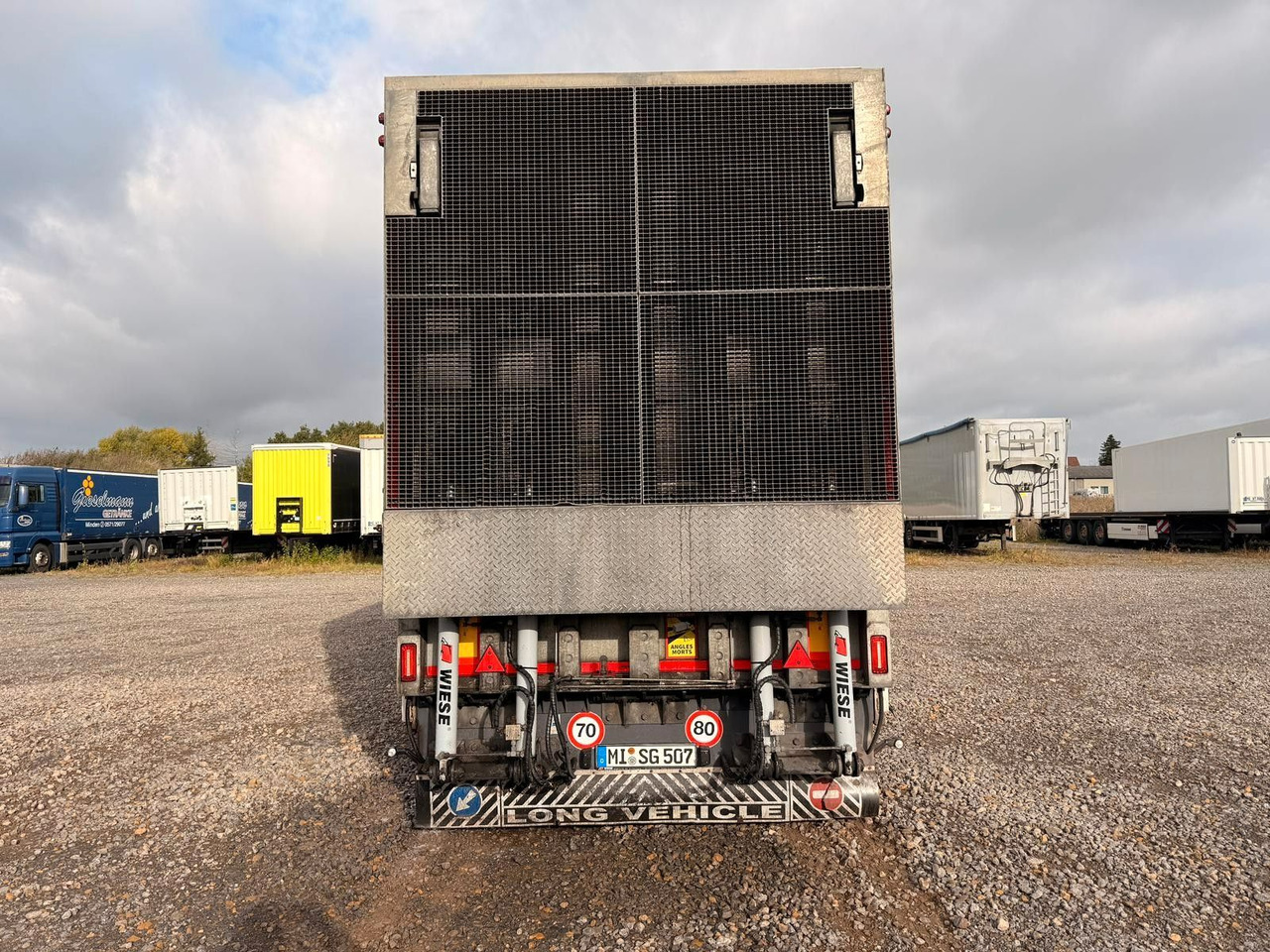 Wiese Gabelstaplertransporter Rampe Mega Lowline - Žemo profilio platforma puspriekabė: foto 5 Wiese Gabelstaplertransporter Rampe Mega Lowline - Žemo profilio platforma puspriekabė: foto 5