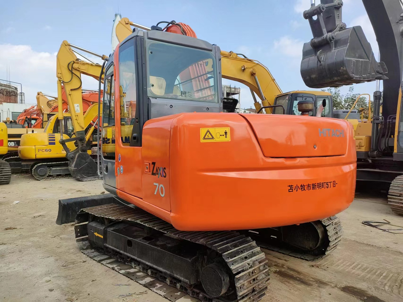 HITACHI ZX70 - Vikšrinis ekskavatorius: foto 5 HITACHI ZX70 - Vikšrinis ekskavatorius: foto 5