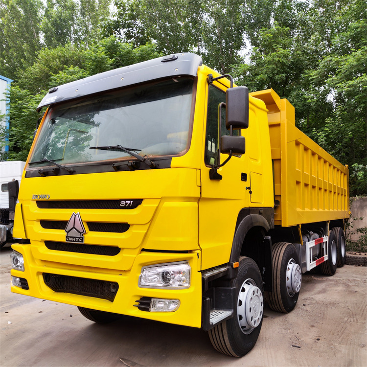 HOWO HOWO 8x4 371 dump truck-yellow - Savivartis sunkvežimis: foto 2 HOWO HOWO 8x4 371 dump truck-yellow - Savivartis sunkvežimis: foto 2