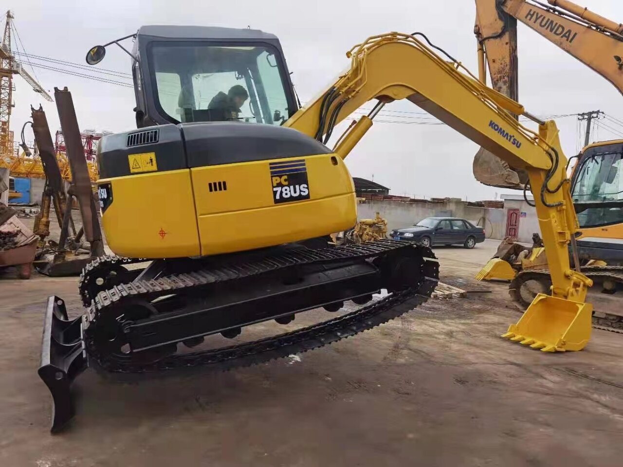KOMATSU PC78US - Mini ekskavatorius: foto 1 KOMATSU PC78US - Mini ekskavatorius: foto 1