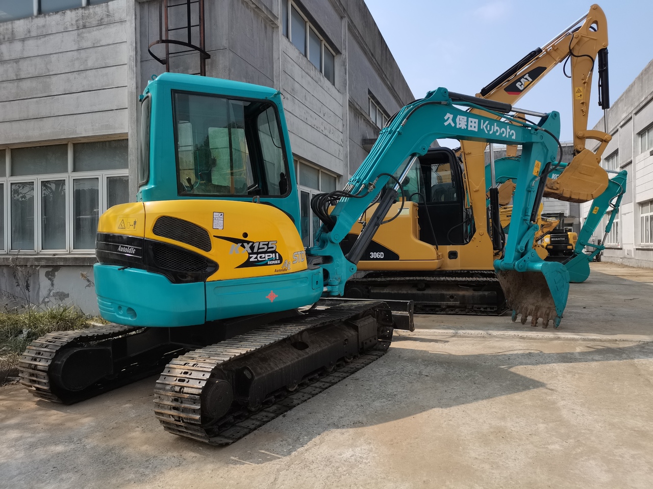 KUBOTA KX155 - Mini ekskavatorius: foto 2 KUBOTA KX155 - Mini ekskavatorius: foto 2