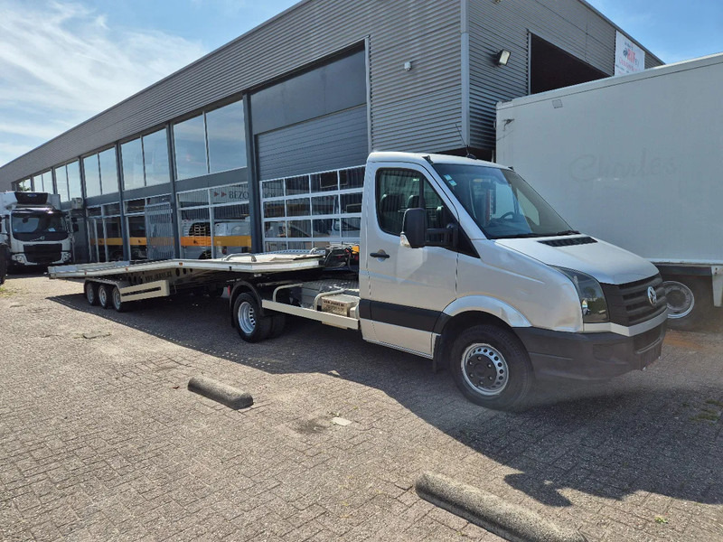 Volkswagen Crafter 2.0TDI BE Combi/ Autotransporter 10m mit Knicksystem/ Winch - Komercinis automobilis: foto 1 Volkswagen Crafter 2.0TDI BE Combi/ Autotransporter 10m mit Knicksystem/ Winch - Komercinis automobilis: foto 1